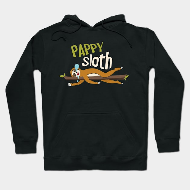 Pappy Sloth Hoodie by Tesszero